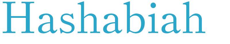 Hashabiah - boys name