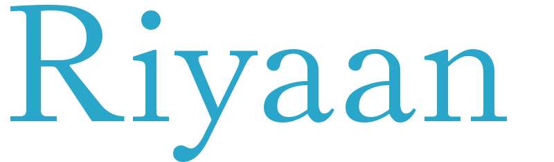 Riyaan - boys name