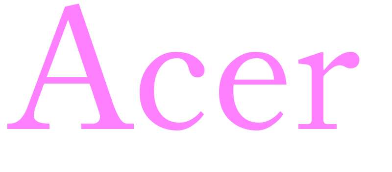 Acer - girls name