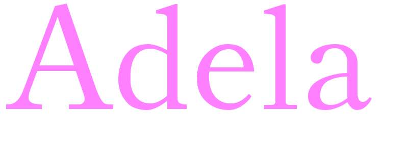 Adela - girls name