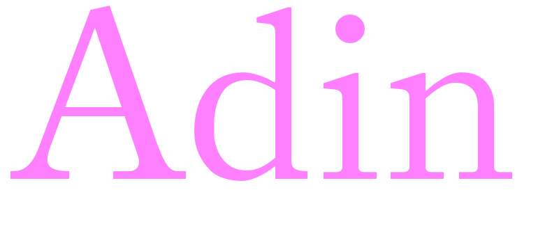 Adin - girls name