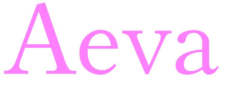 Aeva - girls name