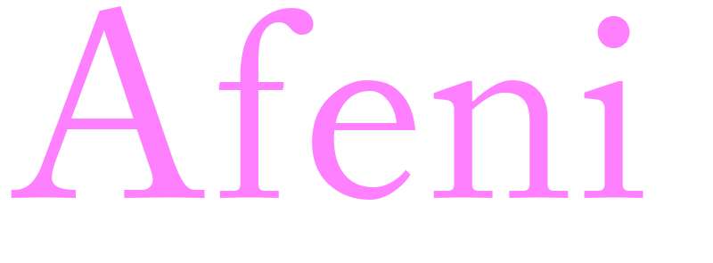 Afeni - girls name