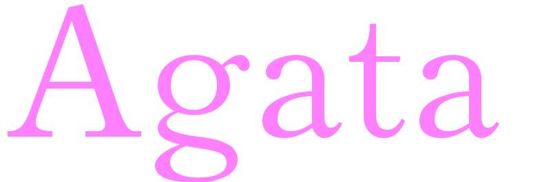 Agata - girls name