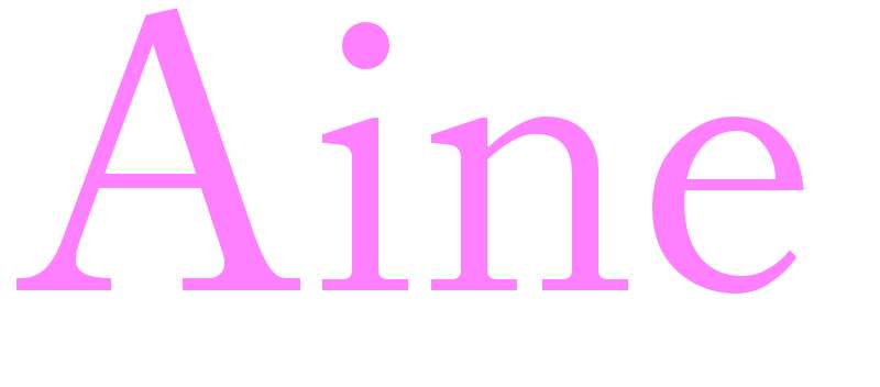 Aine - girls name