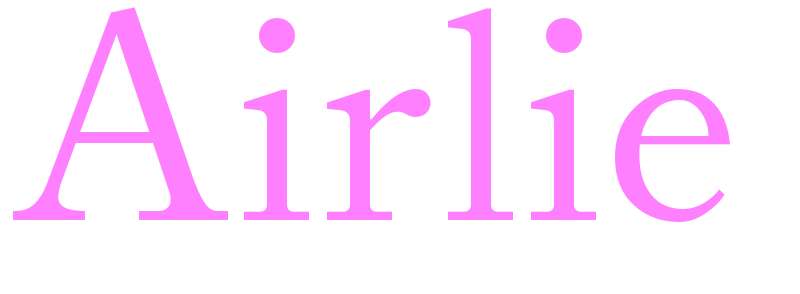 Airlie - girls name