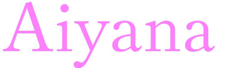 Aiyana - girls name
