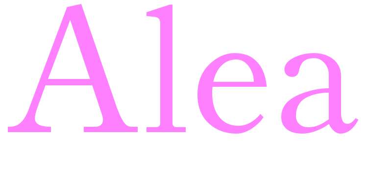 Alea - girls name