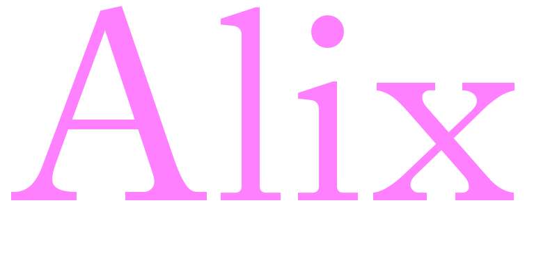 Alix - girls name