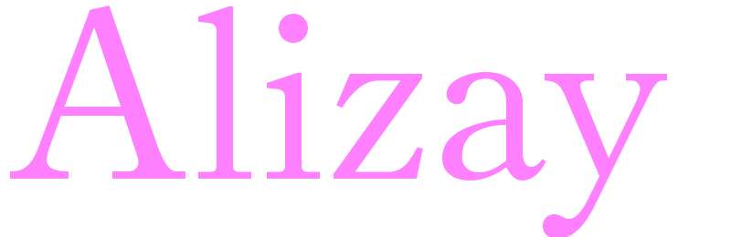 Alizay - girls name