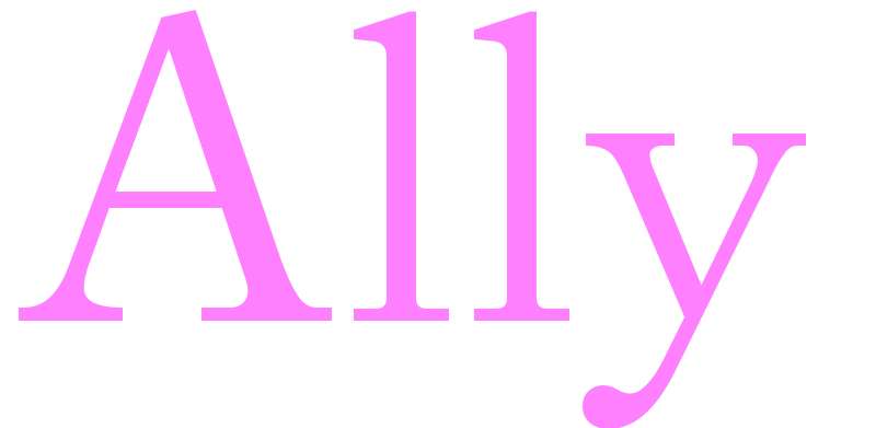 Ally - girls name