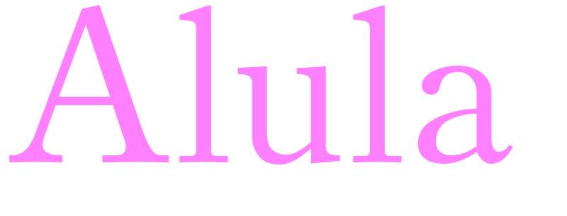 Alula - girls name