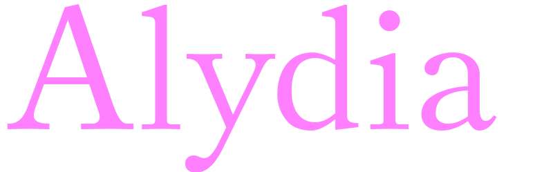 Alydia - girls name