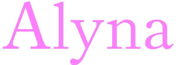 Alyna - girls name