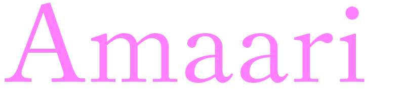 Amaari - girls name