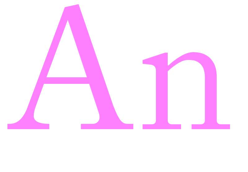 An - girls name