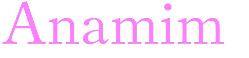 Anamim - girls name