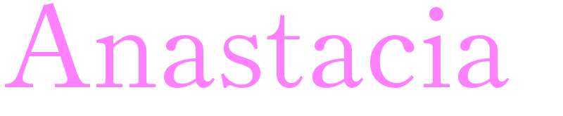 Anastacia - girls name