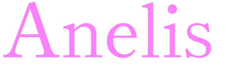 Anelis - girls name