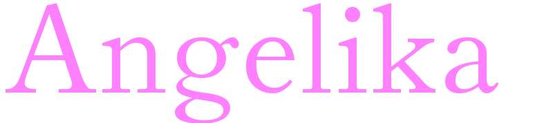 Angelika - girls name