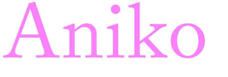 Aniko - girls name