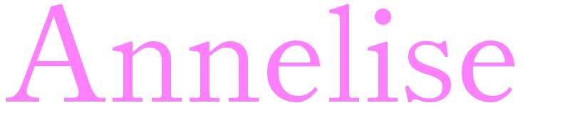 Annelise - girls name