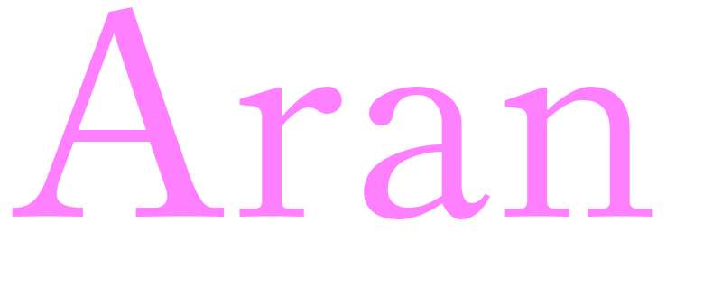 Aran - girls name