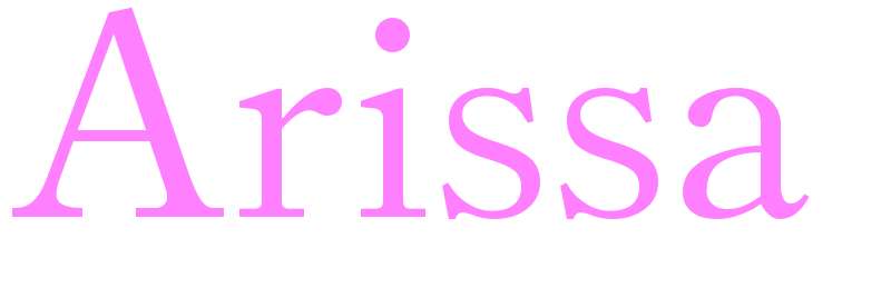 Arissa - girls name