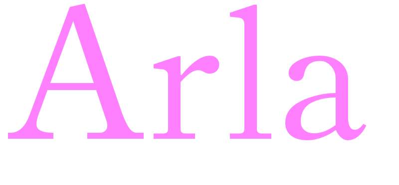 Arla - girls name