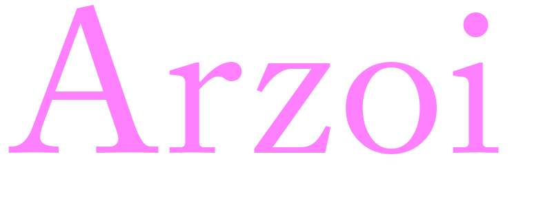Arzoi - girls name