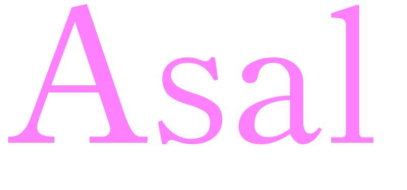 Asal - girls name