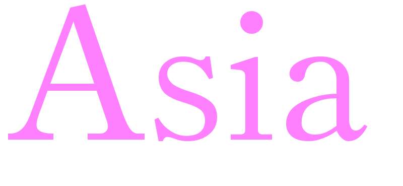 Asia - girls name