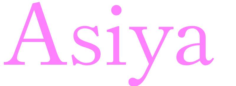 Asiya - girls name