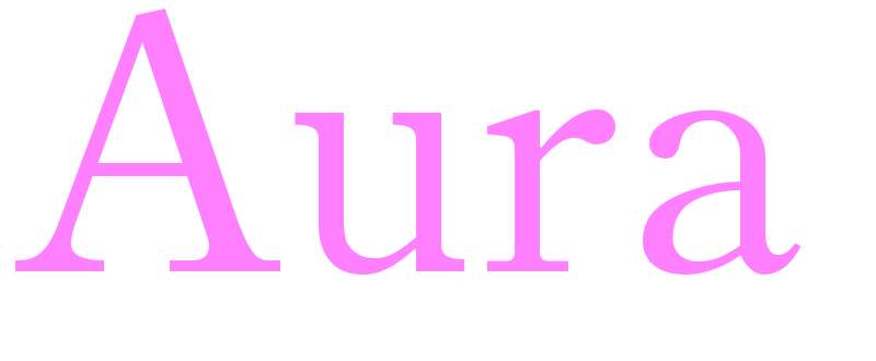 Aura - girls name