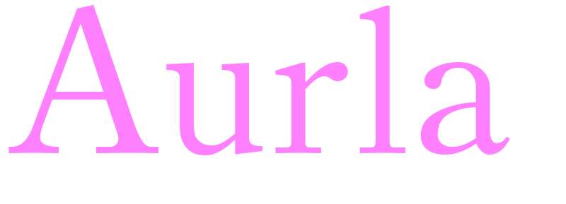 Aurla - girls name