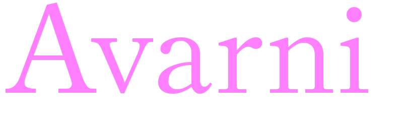 Avarni - girls name