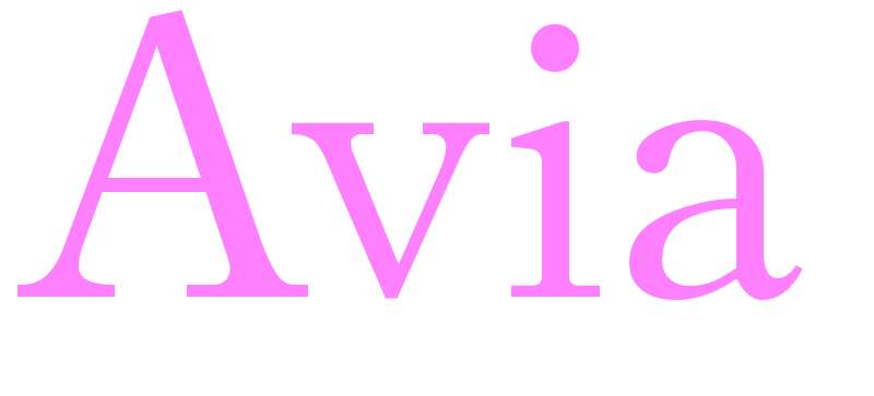 Avia - girls name
