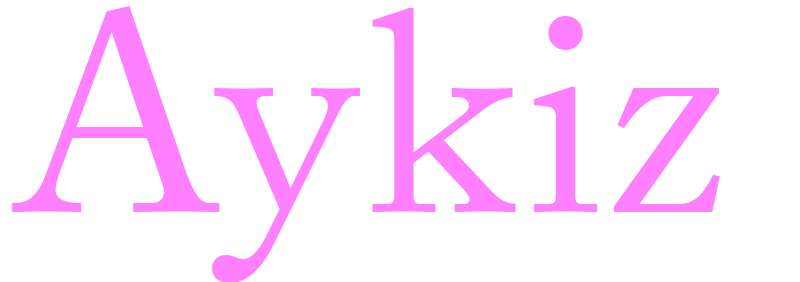 Aykiz - girls name