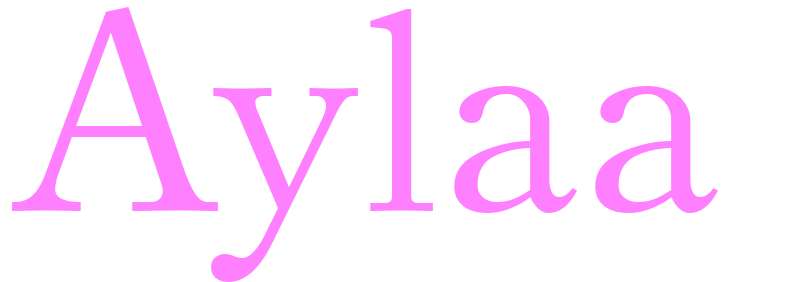 Aylaa - girls name