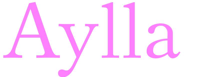 Aylla - girls name