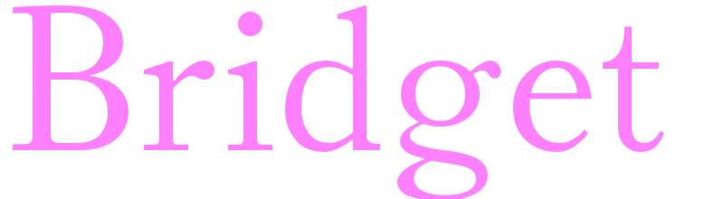 Bridget - girls name
