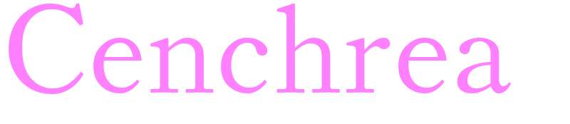Cenchrea - girls name