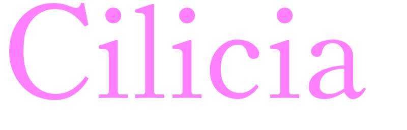 Cilicia - girls name