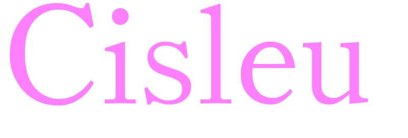 Cisleu - girls name