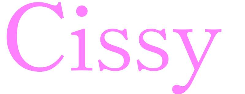 Cissy - girls name