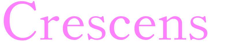 Crescens - girls name