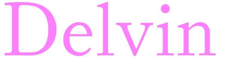 Delvin - girls name