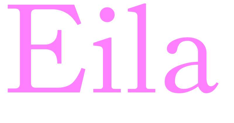 Eila - girls name