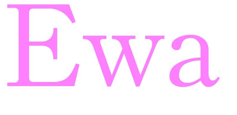 Ewa - girls name