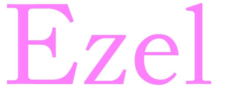 Ezel - girls name